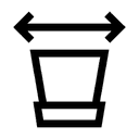 Pottestørrelse  12 cm