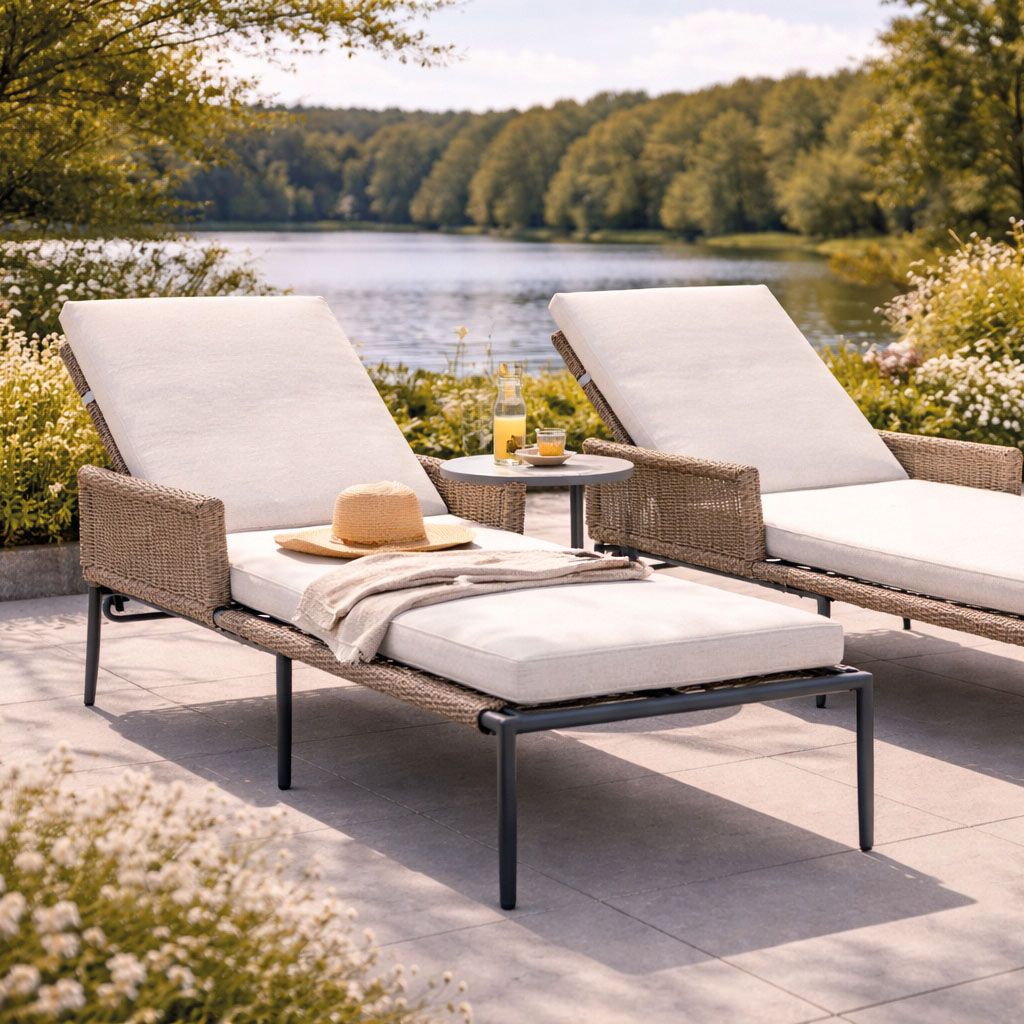 Image of Solsenger og solstoler