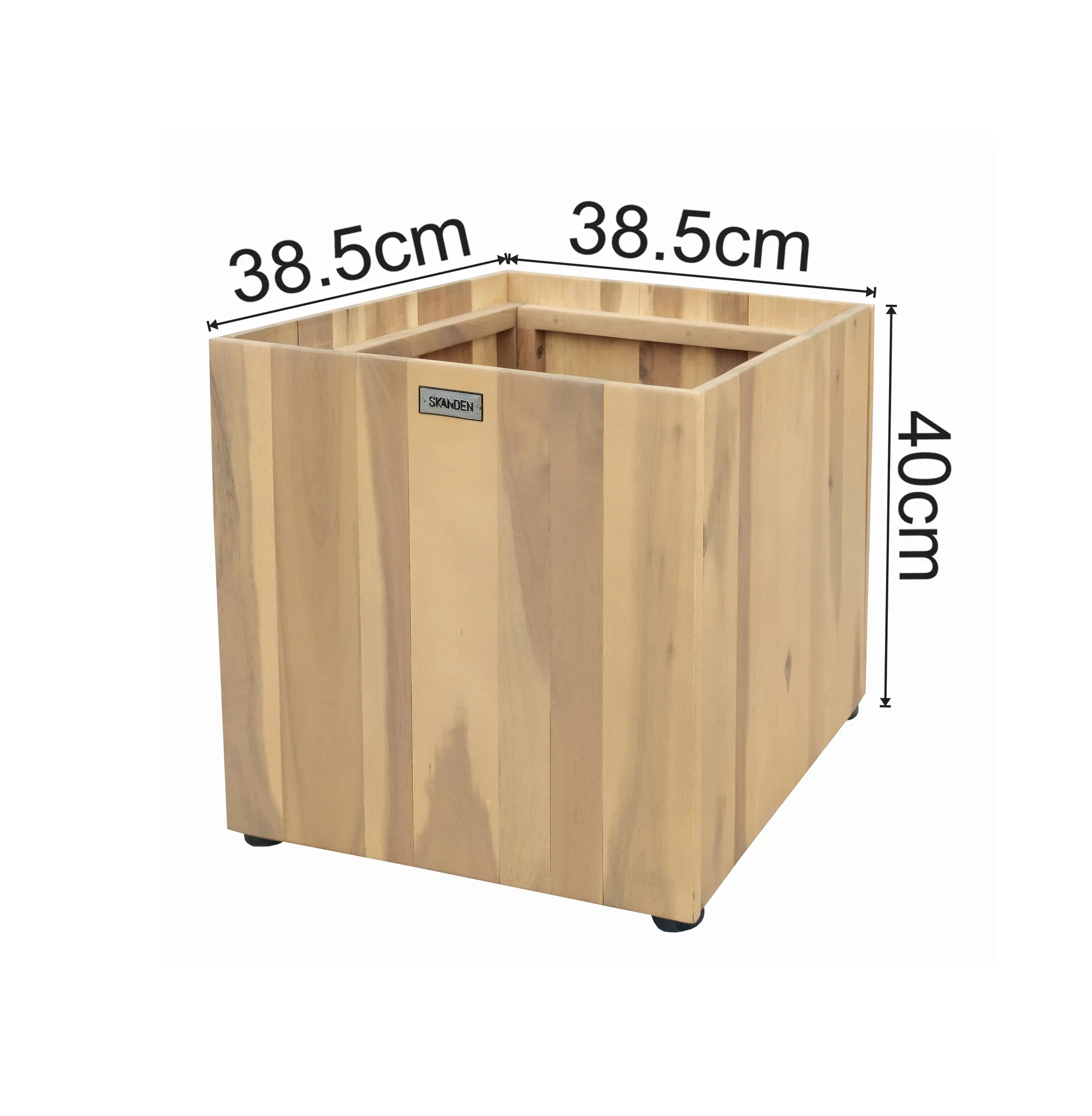 Skanden Plantekasse Firkantet D38,5