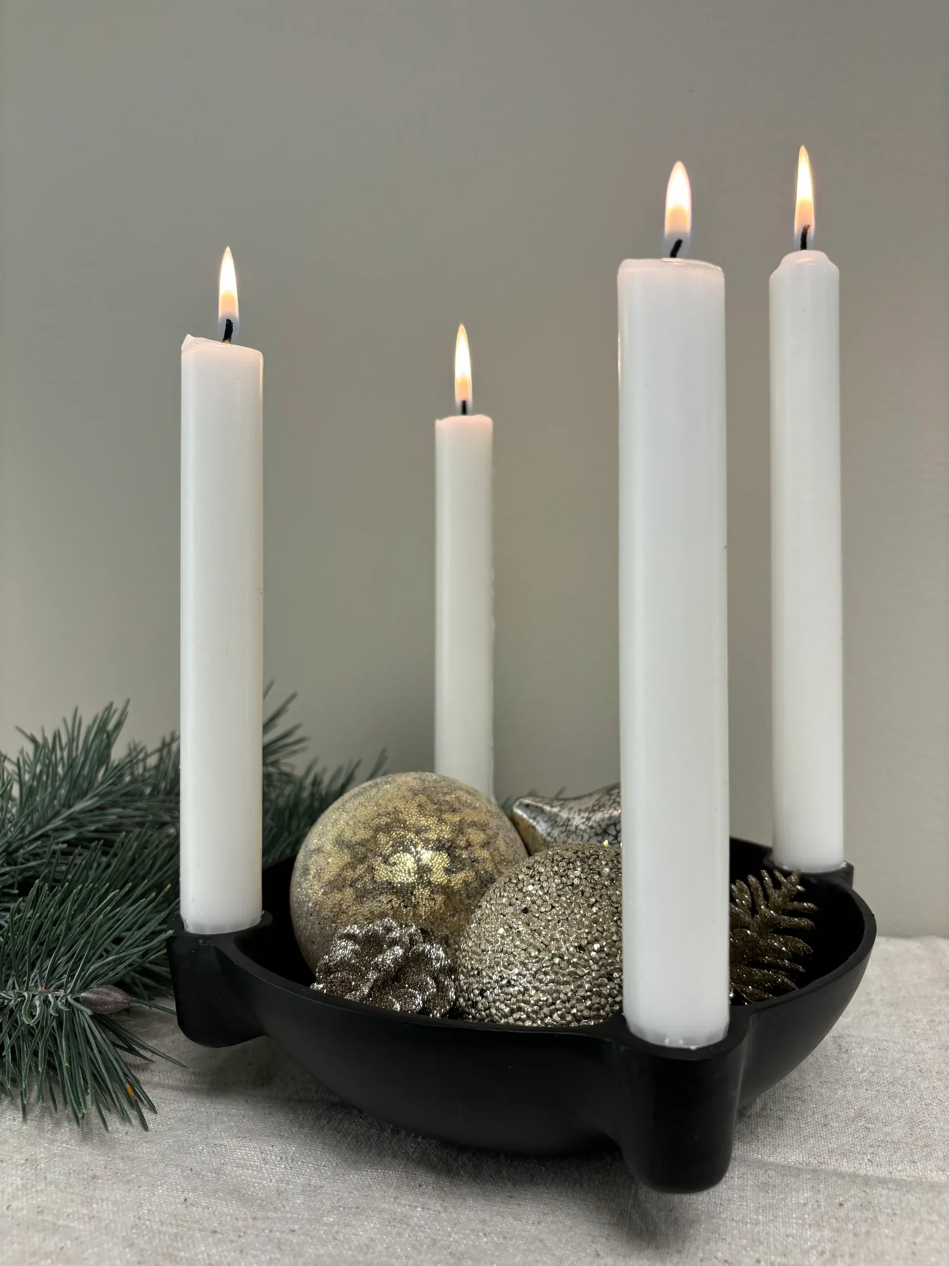 Adventslysestake Emanuel