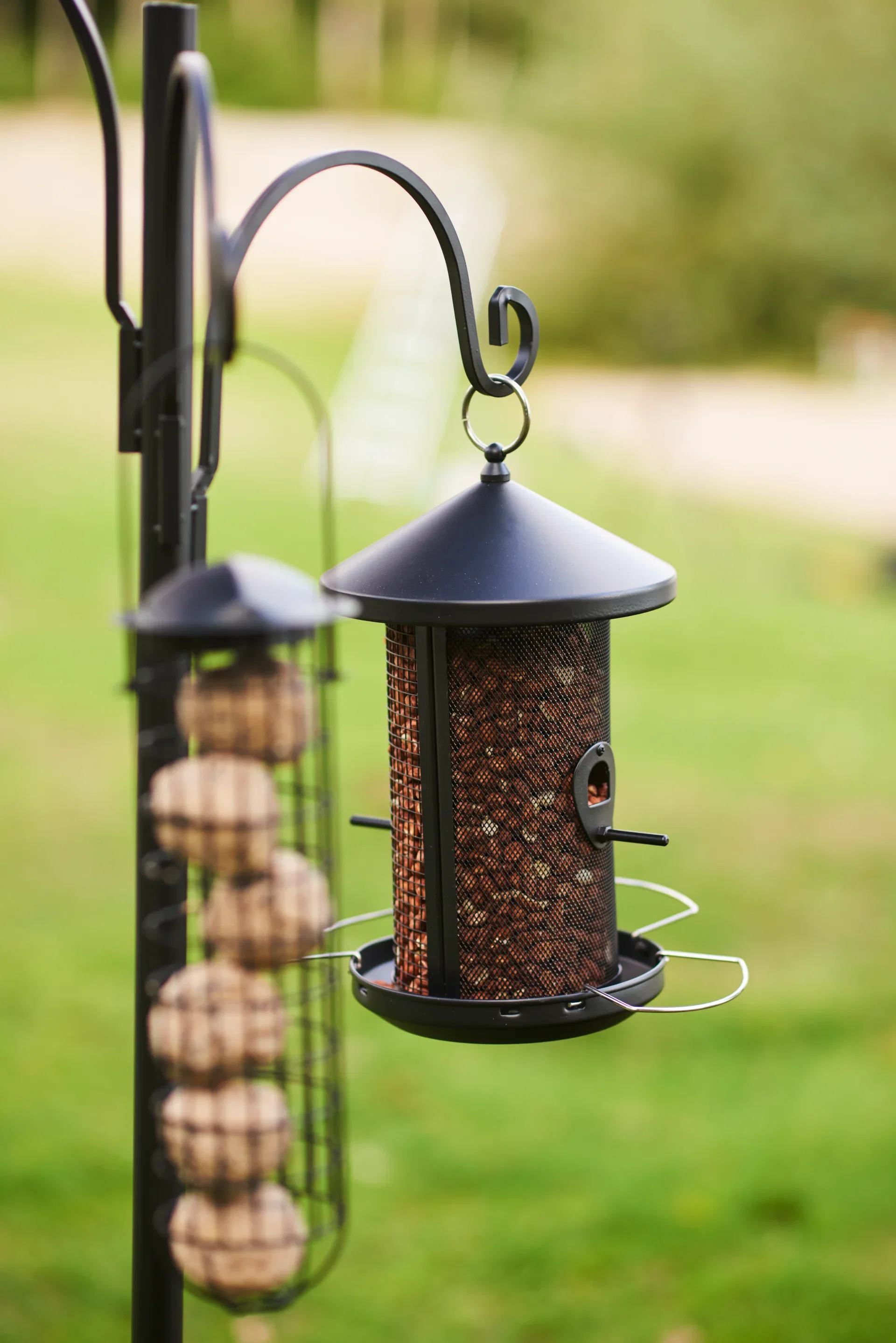 Stativ til fuglematere