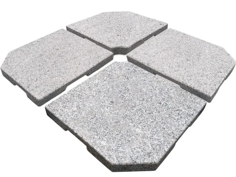 Granittplate til parasoll