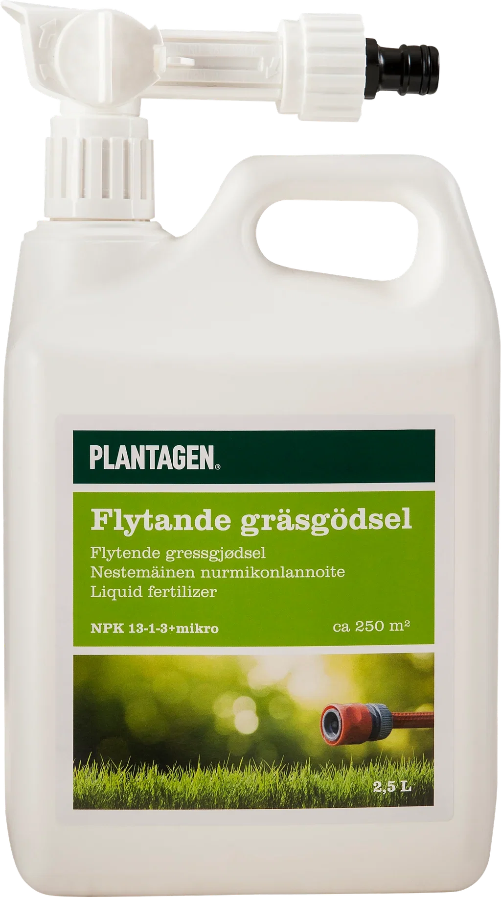 Gjødsel gress flytende