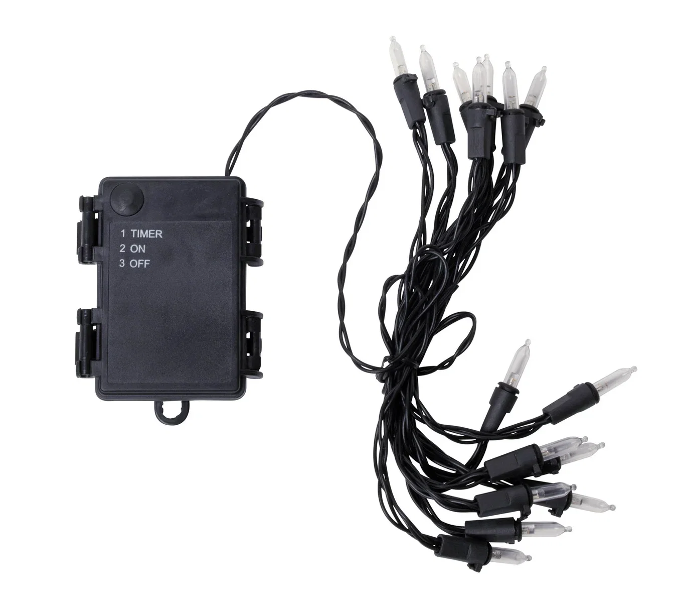 Lyslenke med flammeeffekt