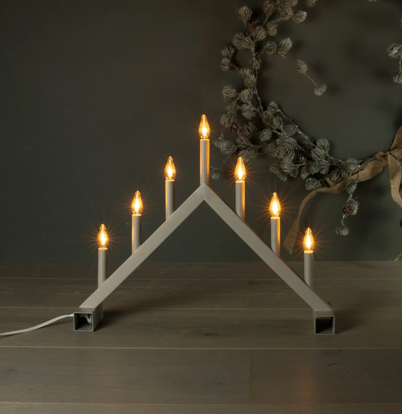 Adventsstake 7-armet