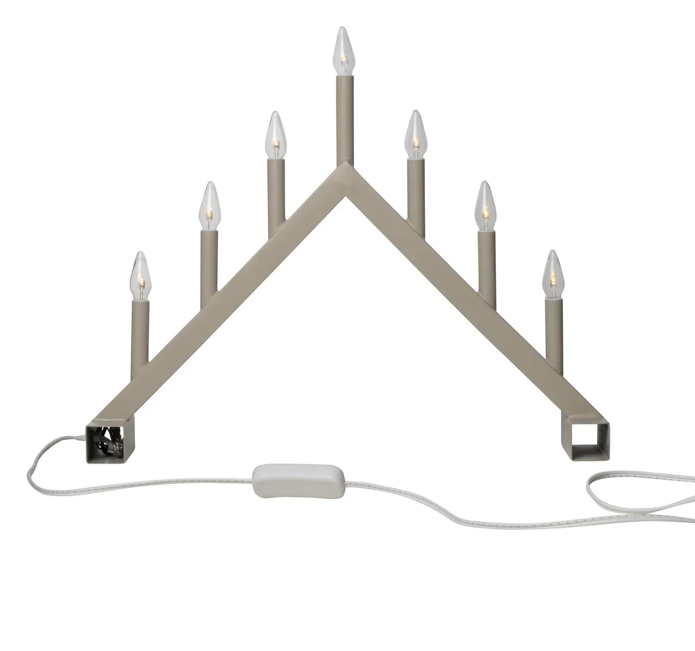 Adventsstake 7-armet