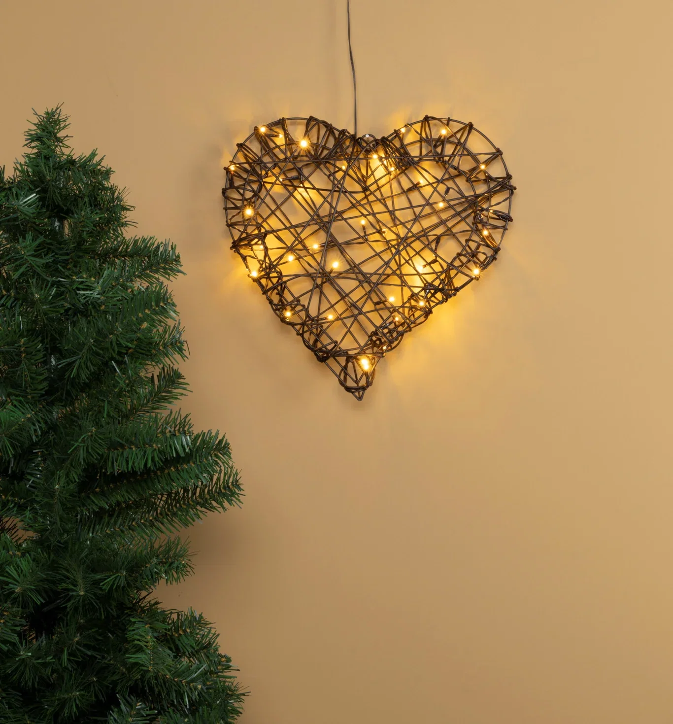 Hjerte med Belysning