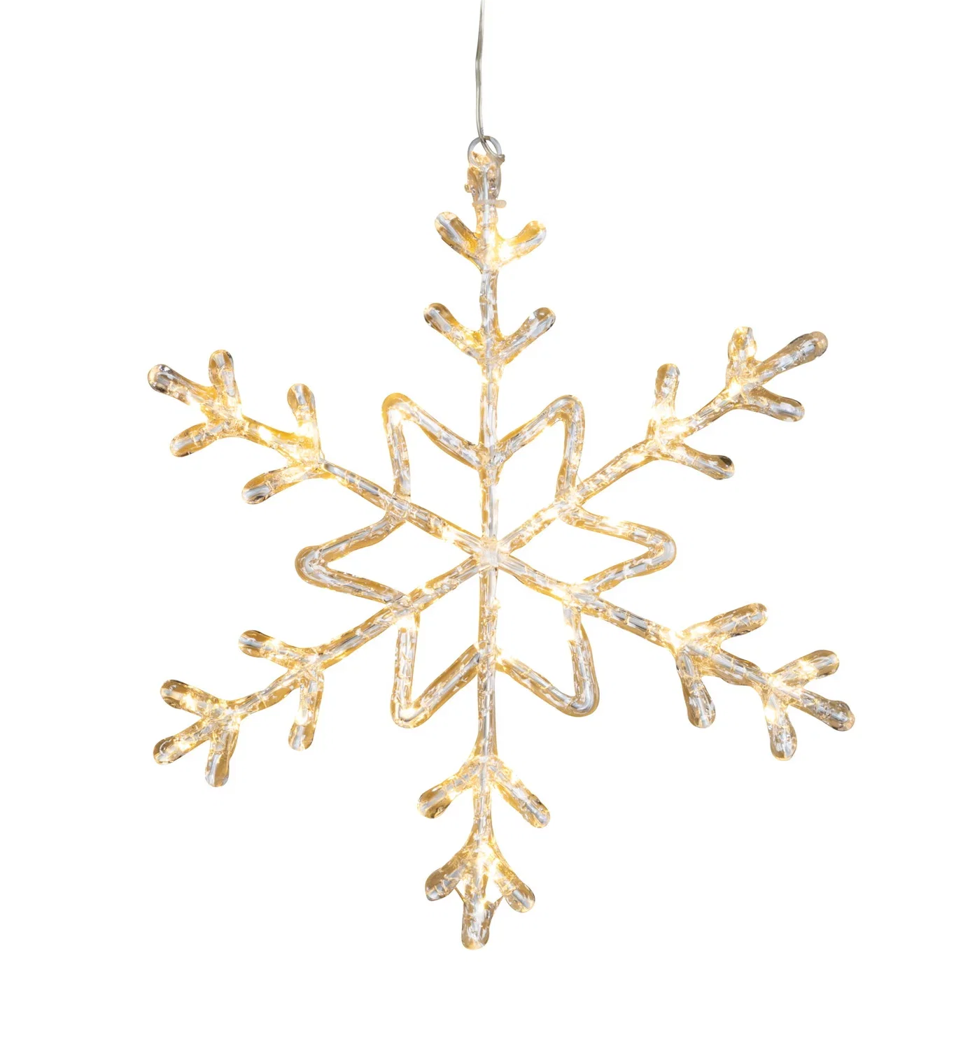 Snøkrystall med Belysning