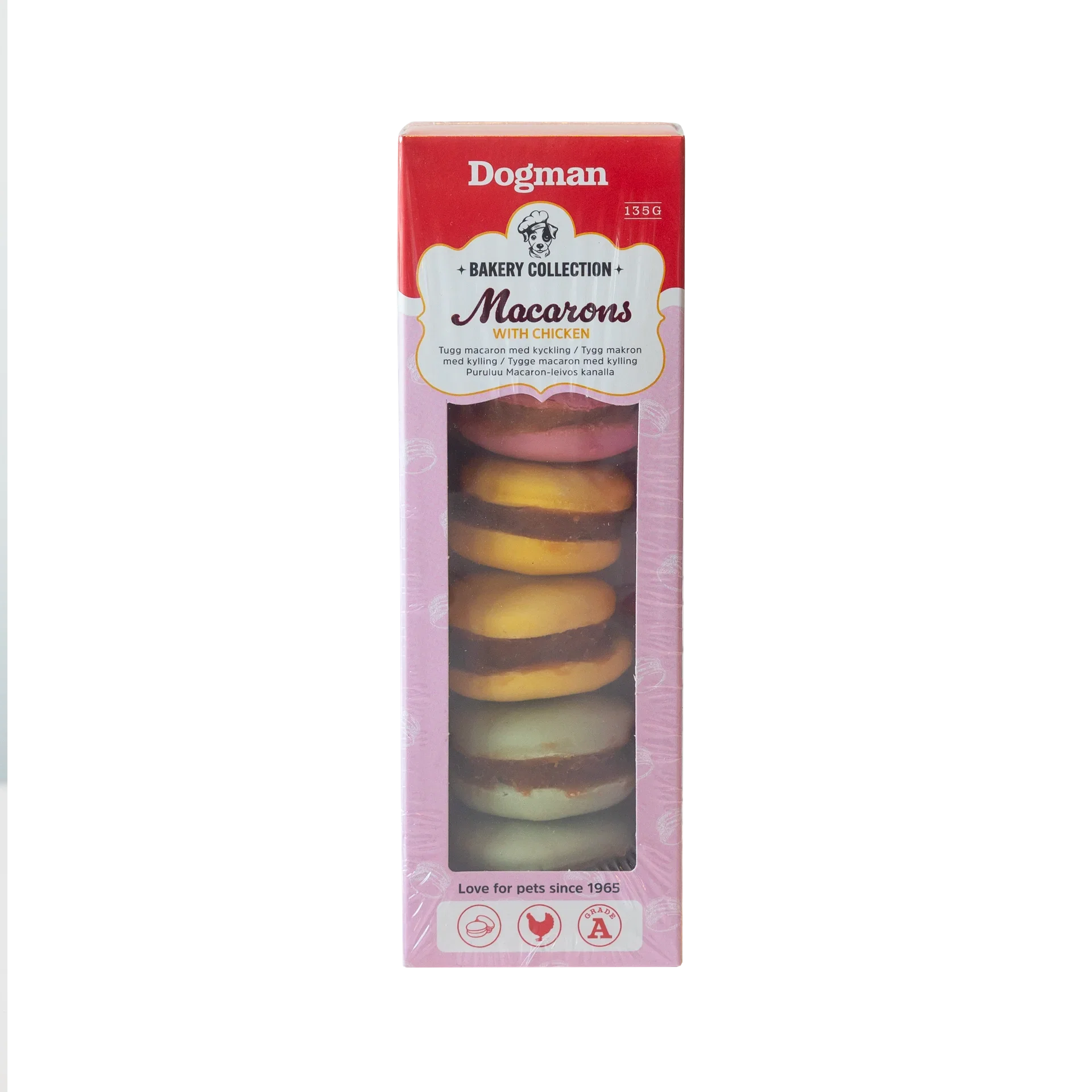 Dogman Makroner med kylling 6p
