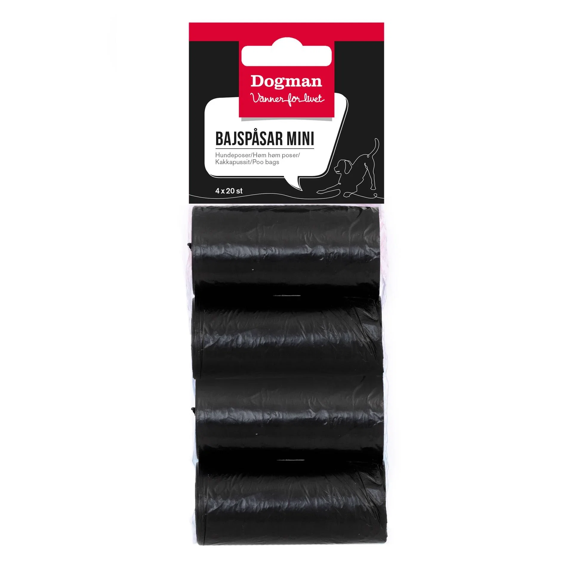 Dogman Hundeposer mini 4x20p