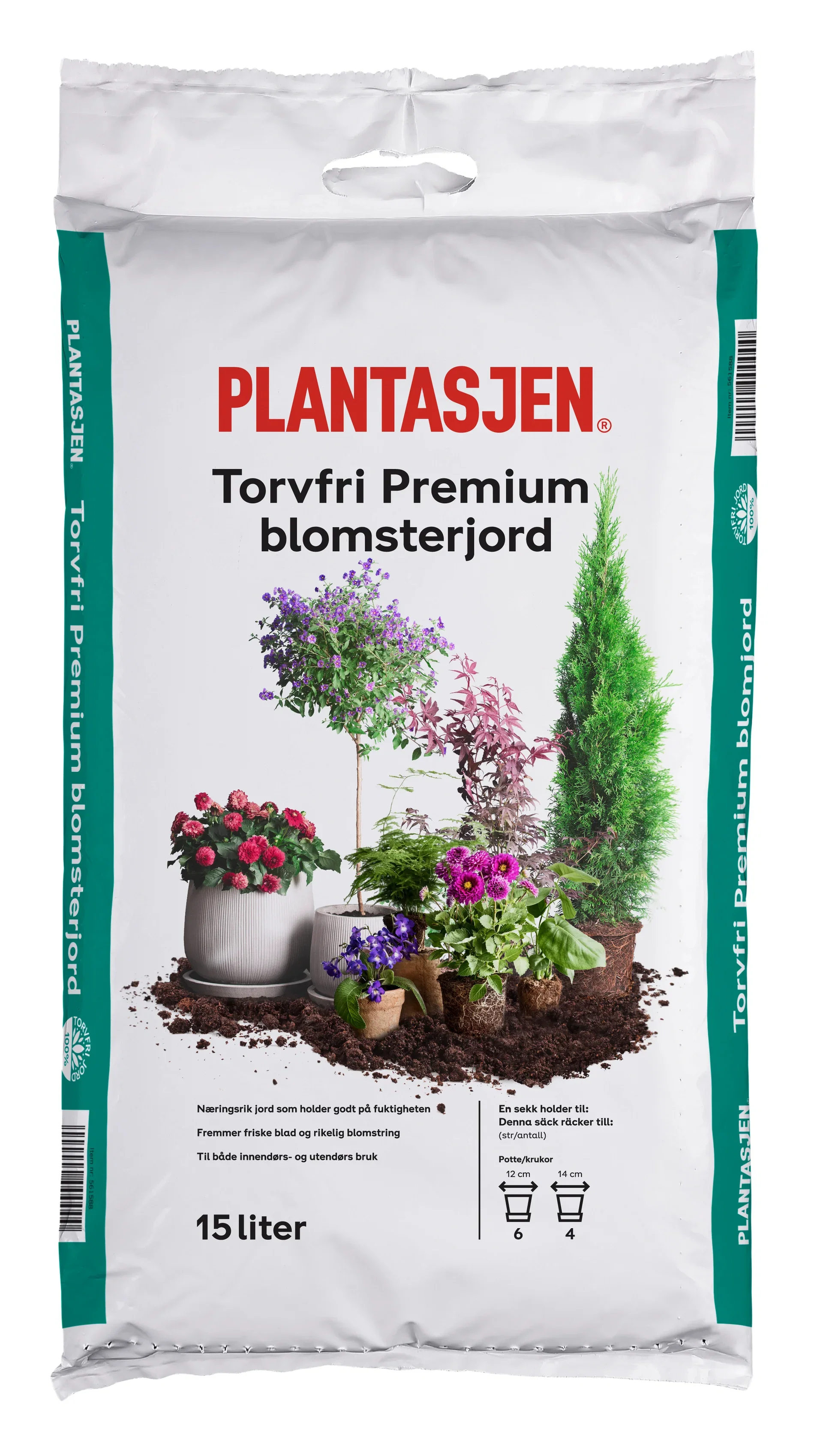 Torvfri Premium blomsterjord