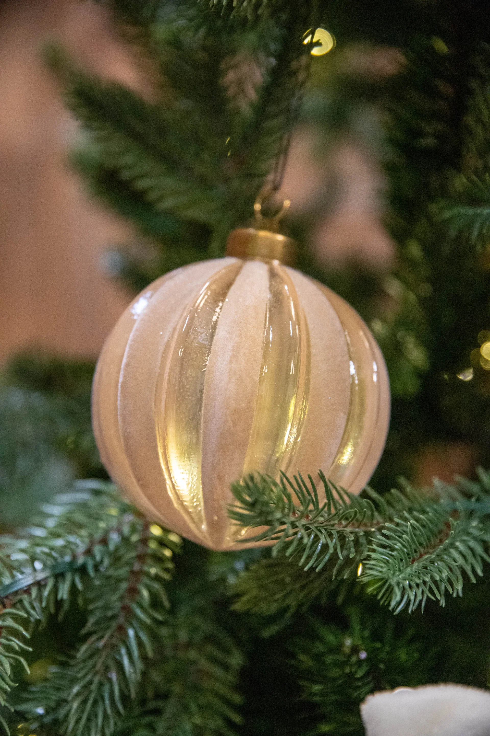 Julekule Velvet ribbed