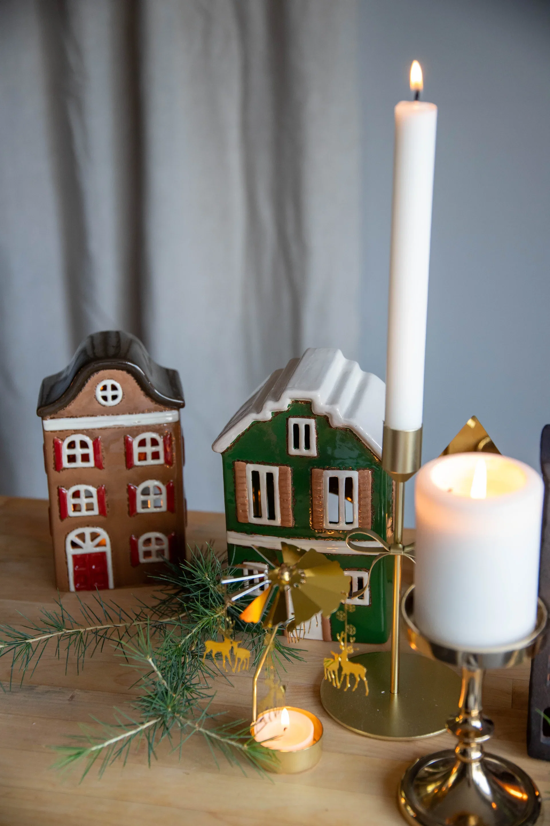 Lysholder Gingerbreadhouse