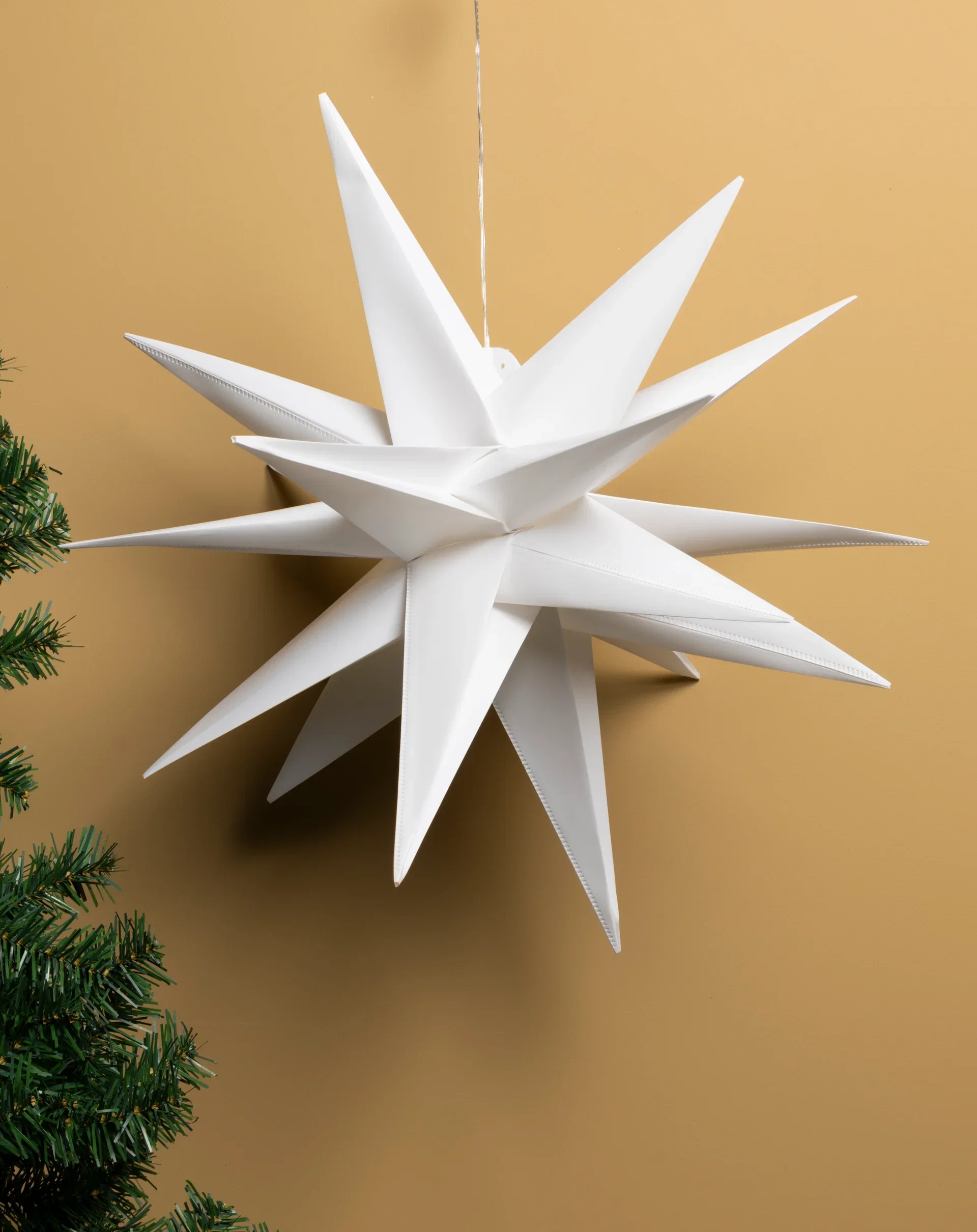 3D Stjerne med Belysning