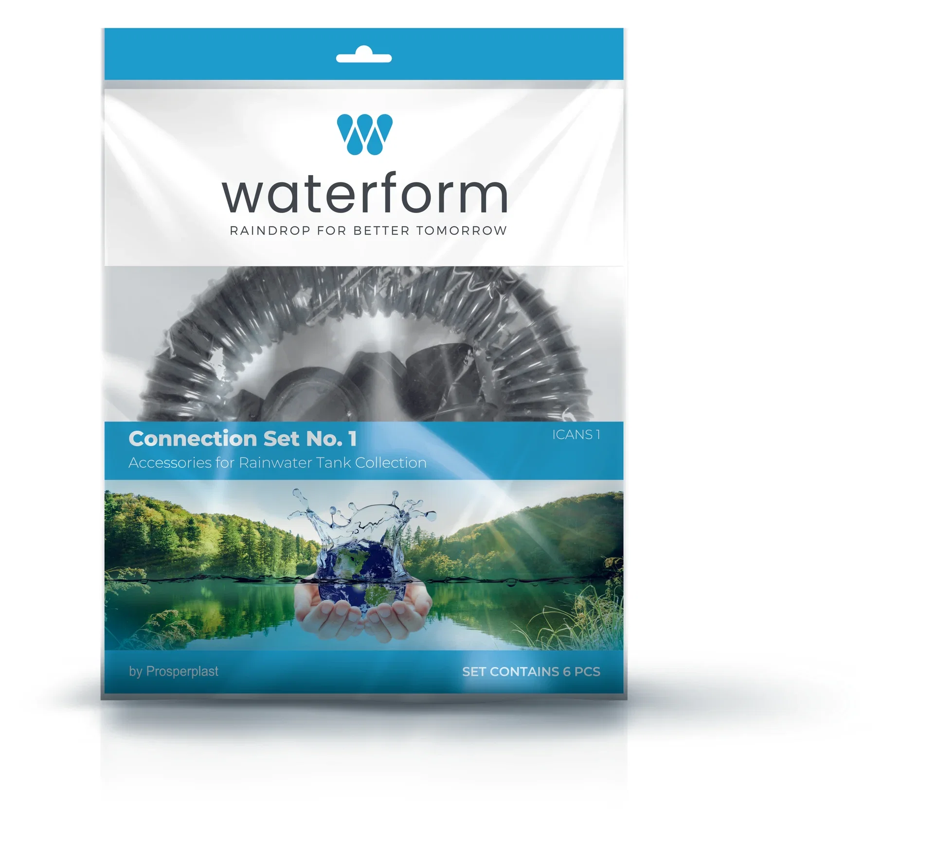 Tilkoblingssett regnvannstank ICAN1