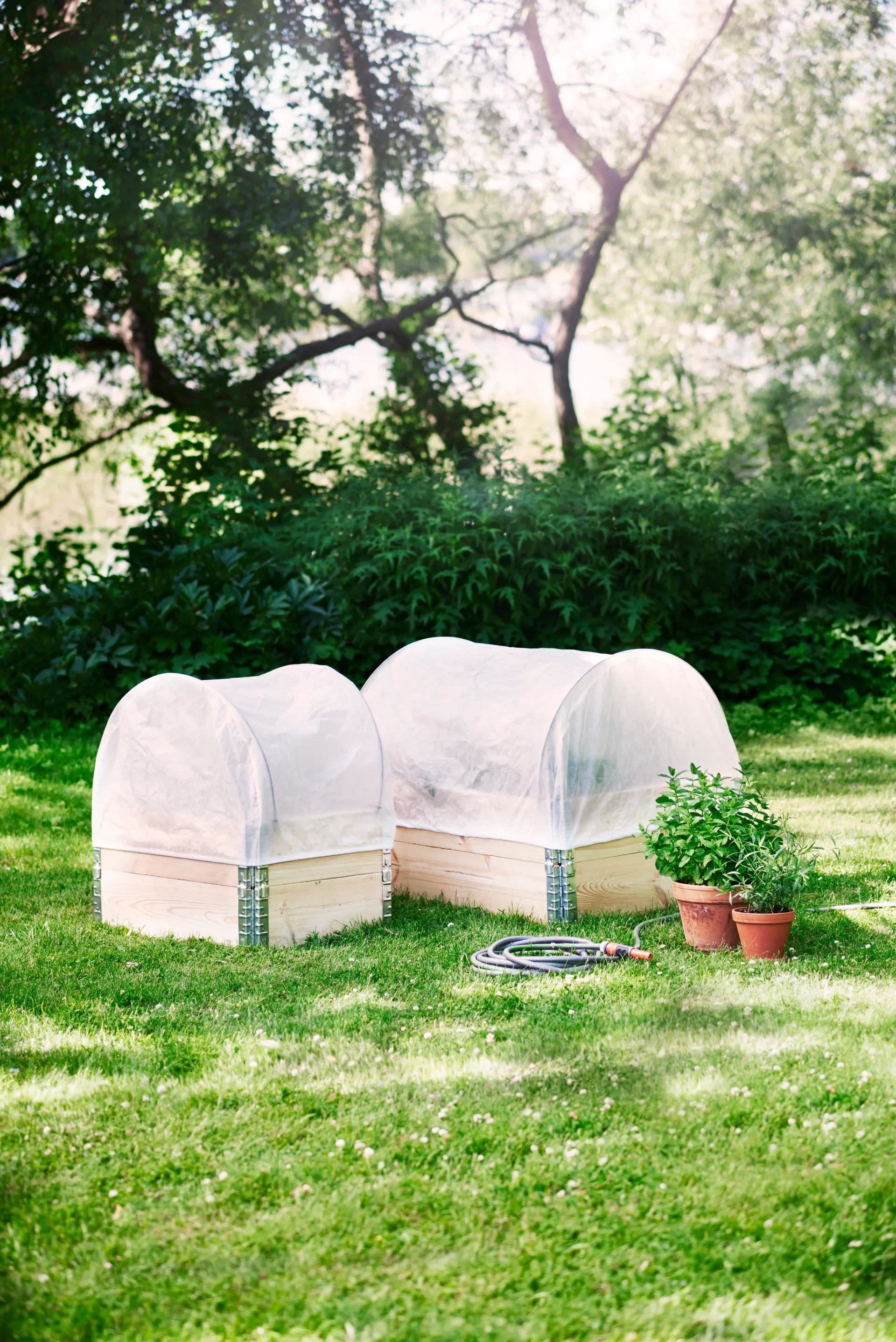 Fiberduk plantekasse