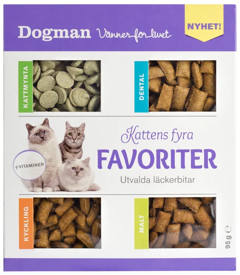 Dogman Kattens fire favoritter