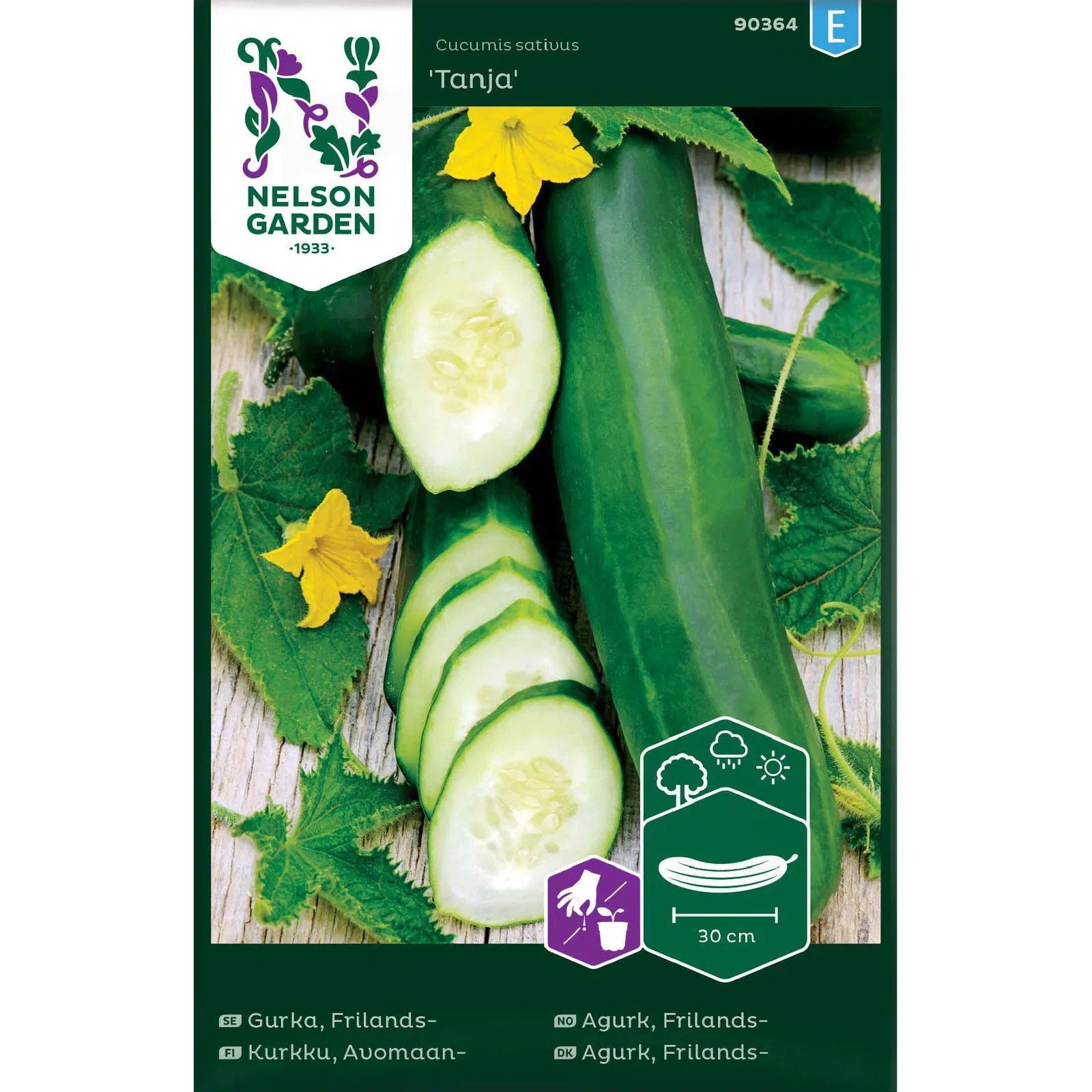 Frilandsagurk 'Tanja'