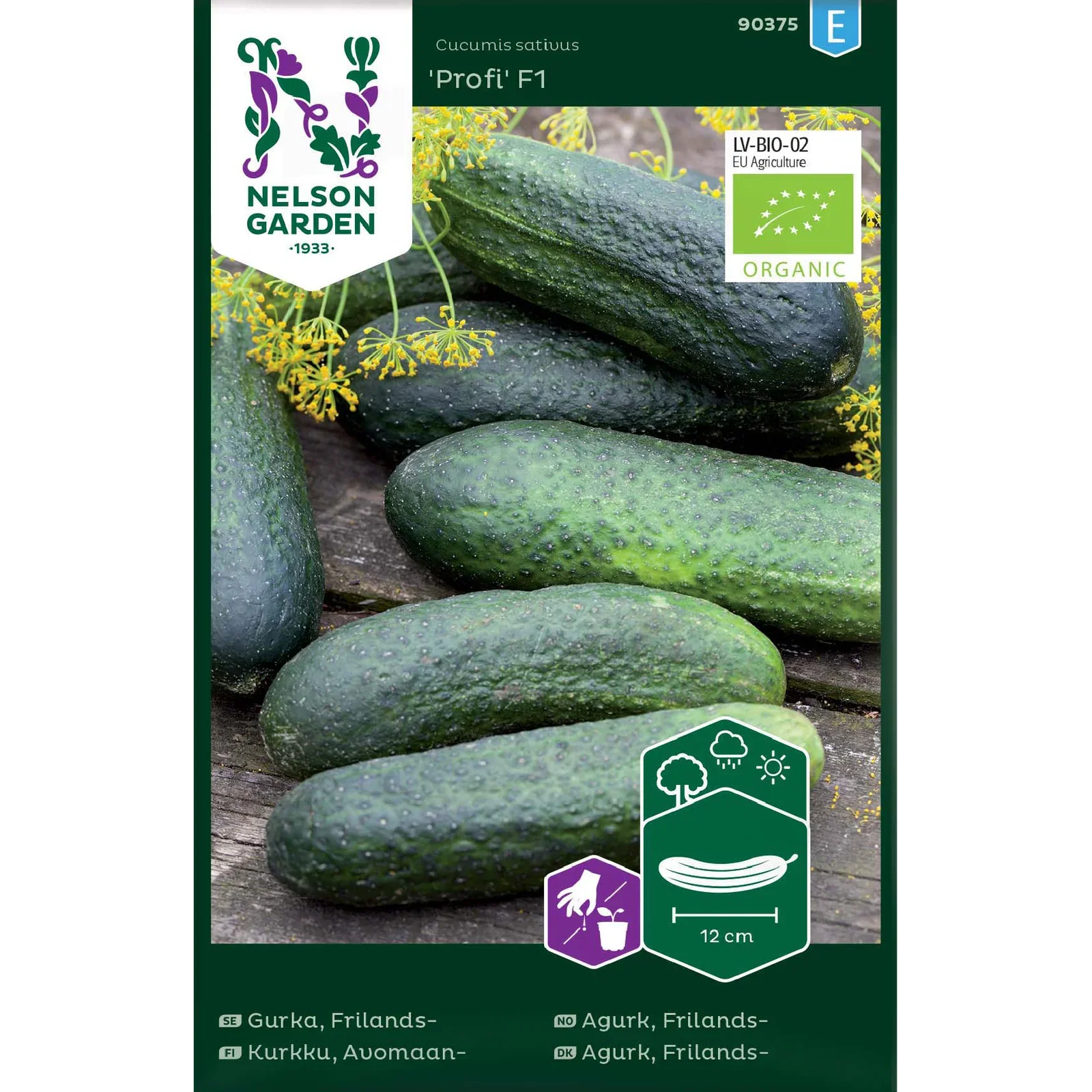 Frilandsagurk 'Profi' F1