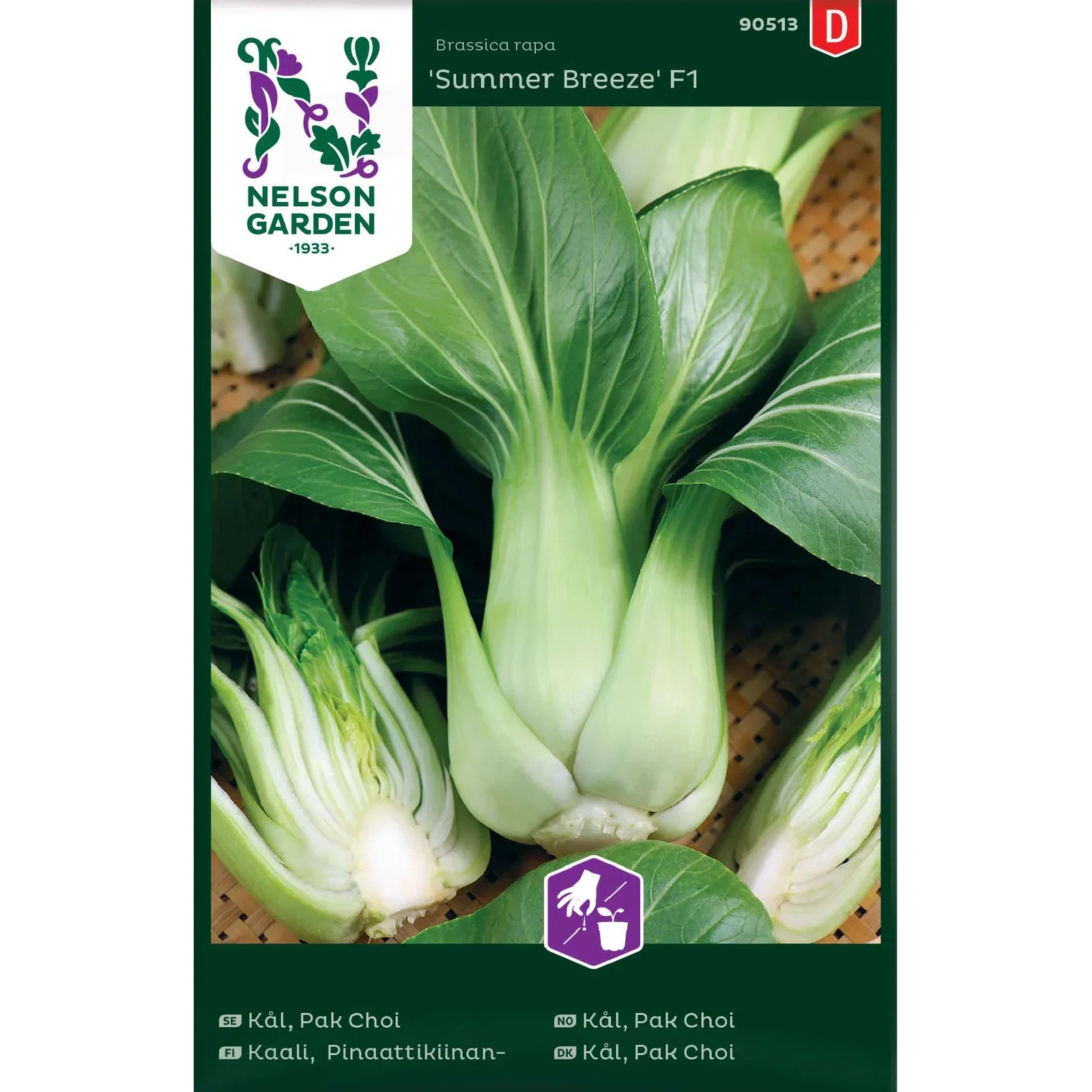 Kål Pak Choi 'Summer Breeze'