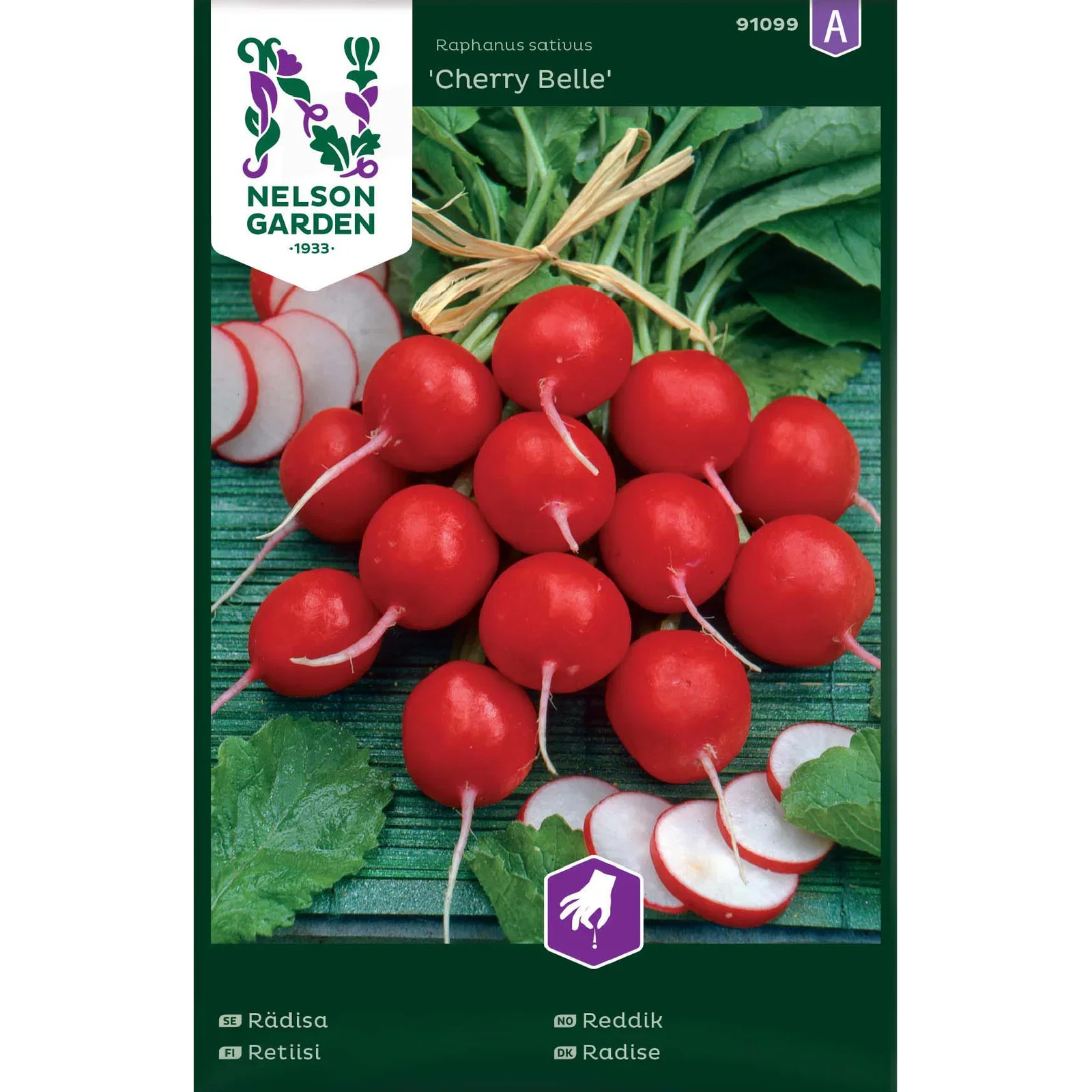 Månedsreddik 'Cherry Belle'