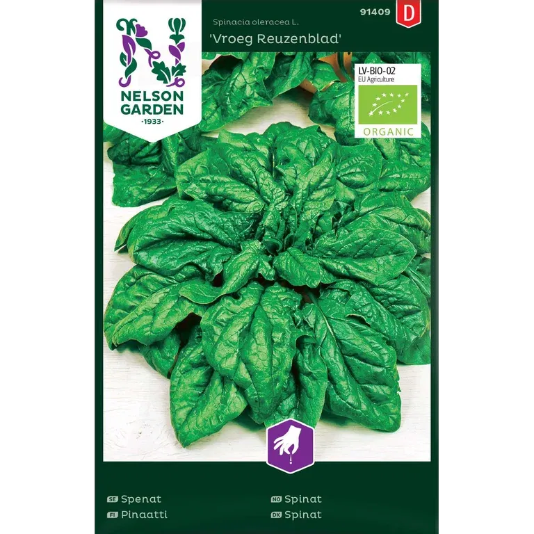 Spinat 'Vroeg Reuzenblad'