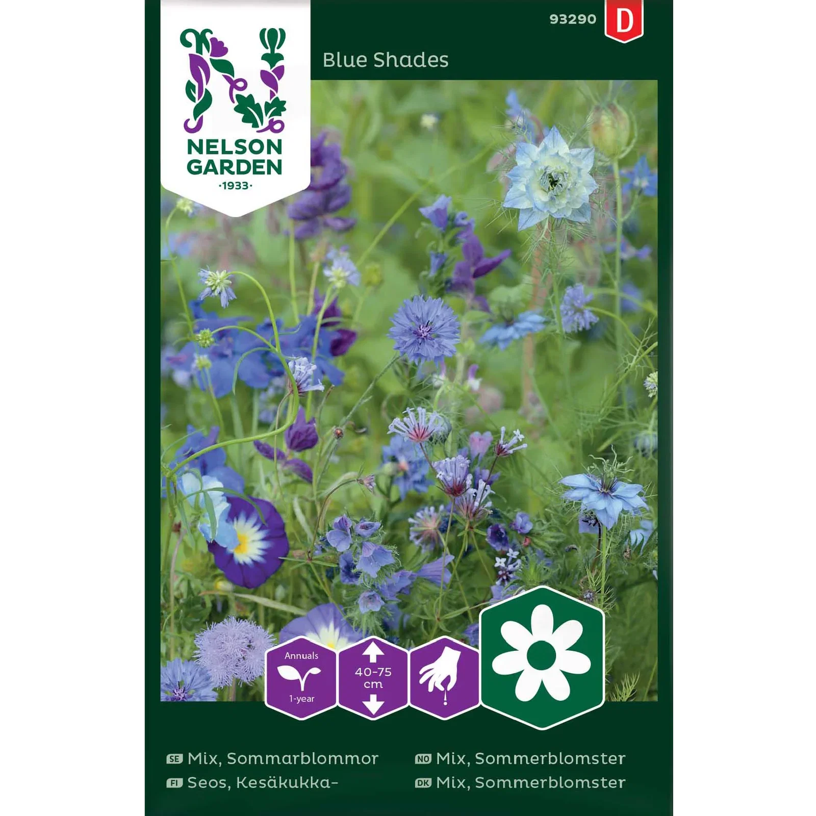 Sommerblomster 'Blue Shades'