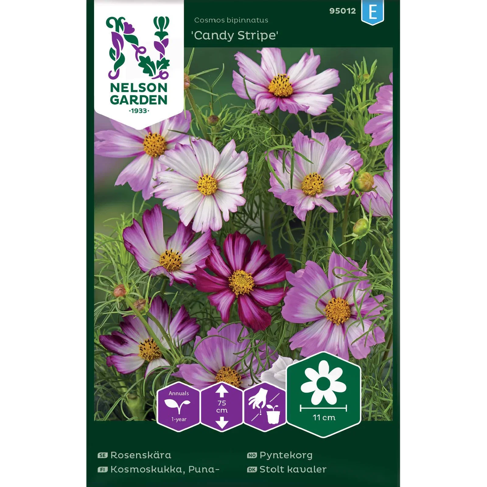 Pyntekorg 'Candy Stripe'