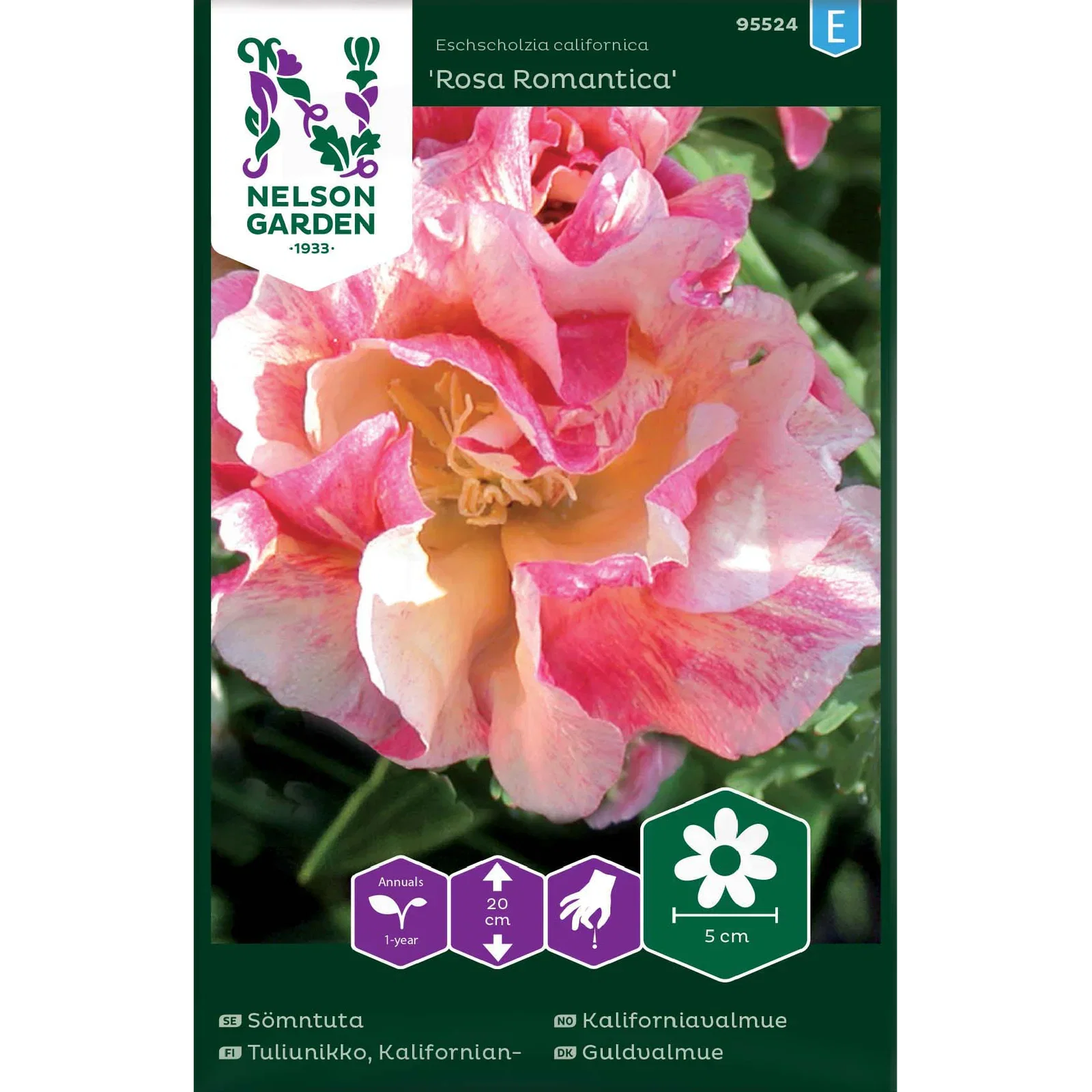 Kaliforniavalmue 'Rosa Romantica'