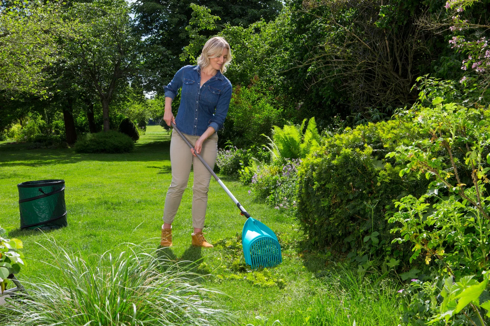 Løv rake/skuffe Combisystem