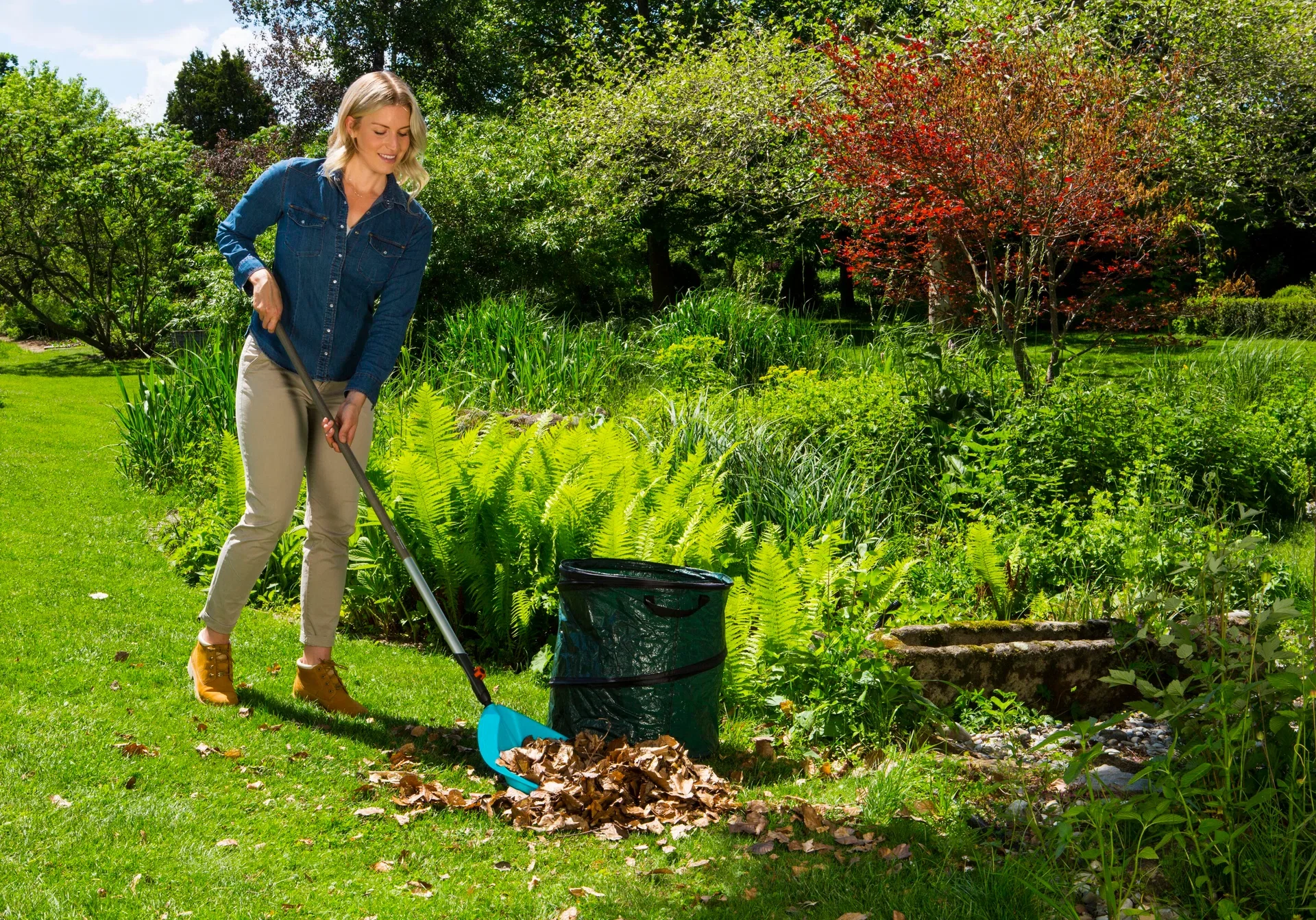 Løv rake/skuffe Combisystem