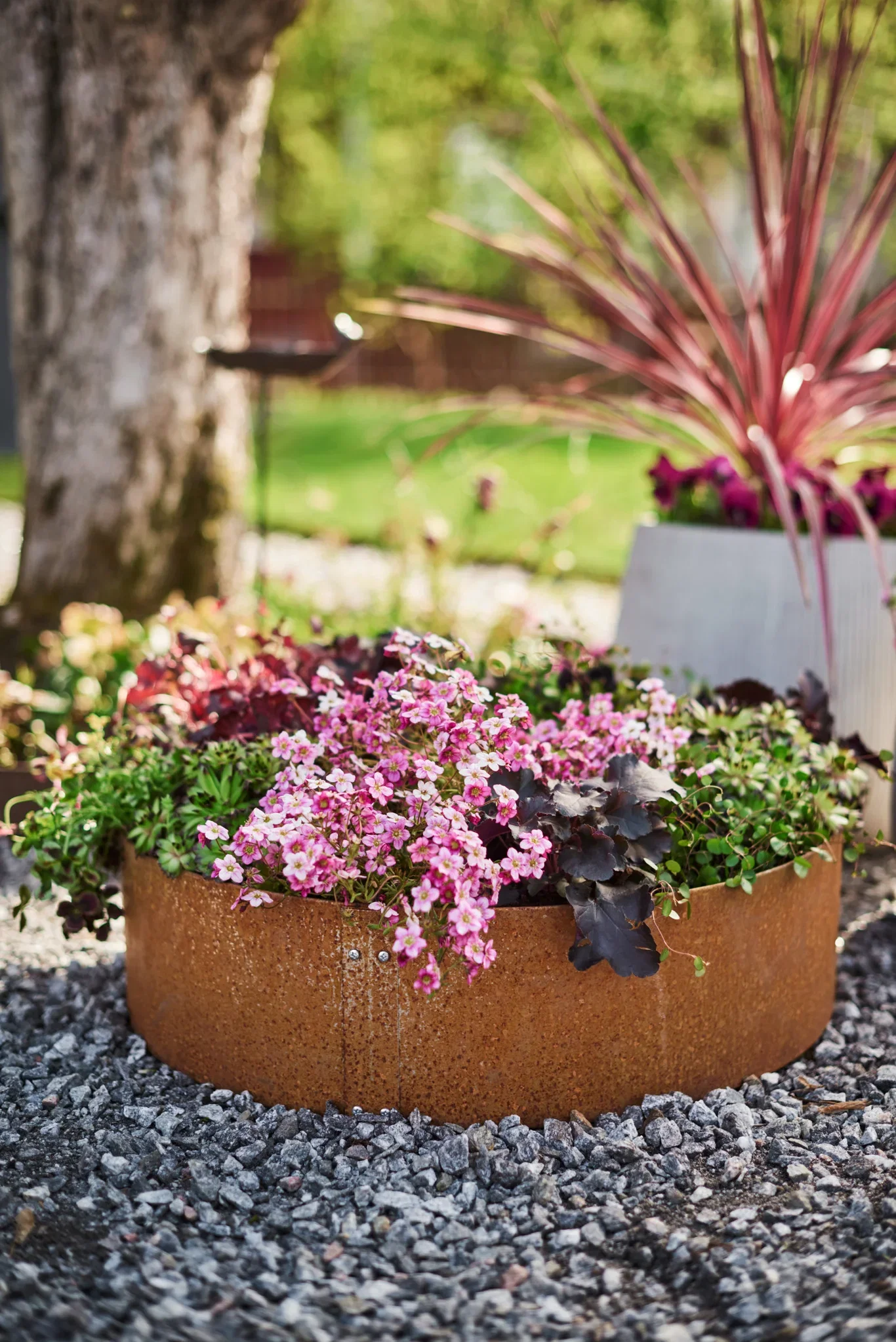 Dyrkekarm i ubehandlet jern