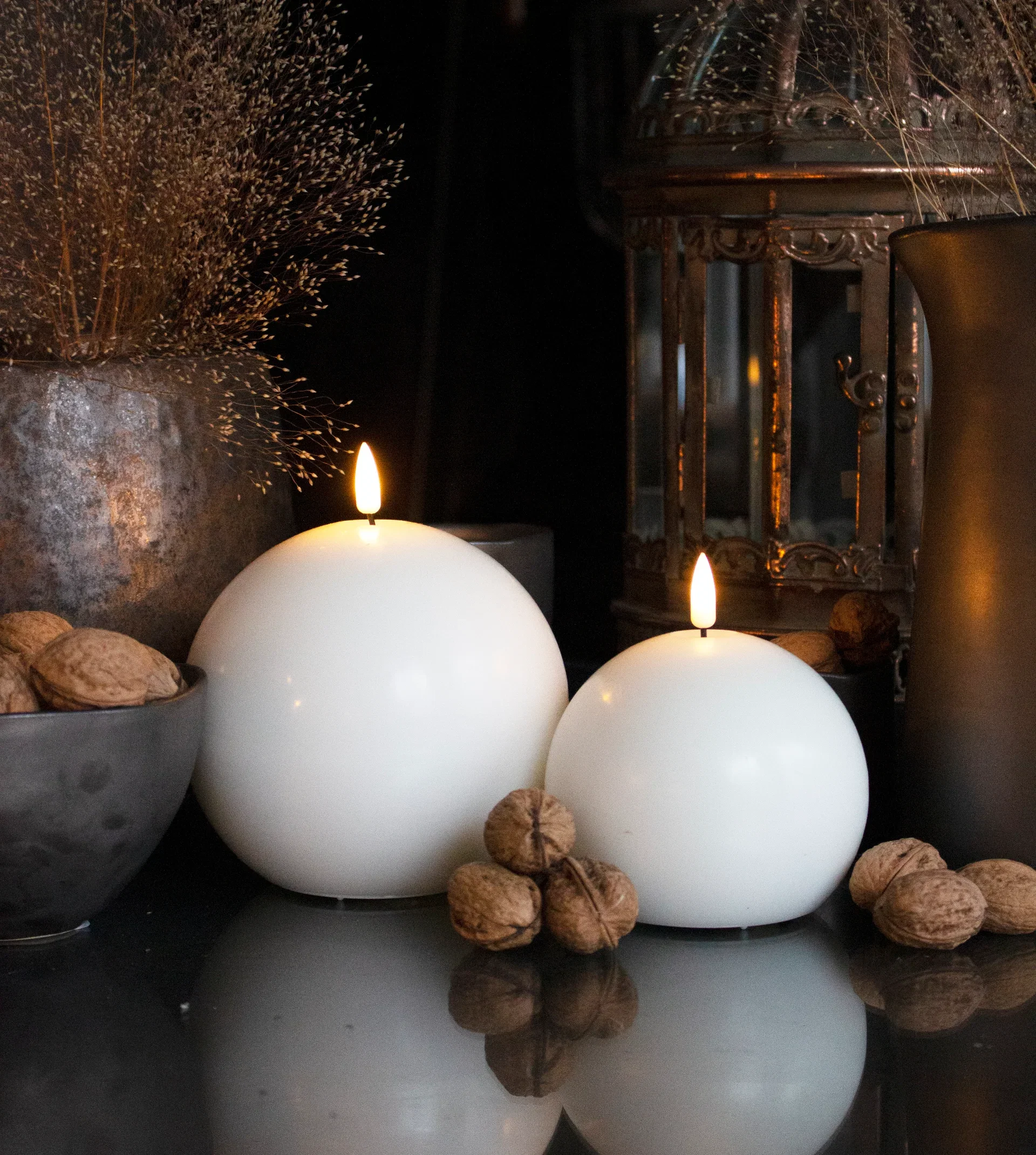 Kulelys LED med timer