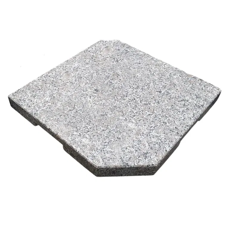 Granittplate til parasoll