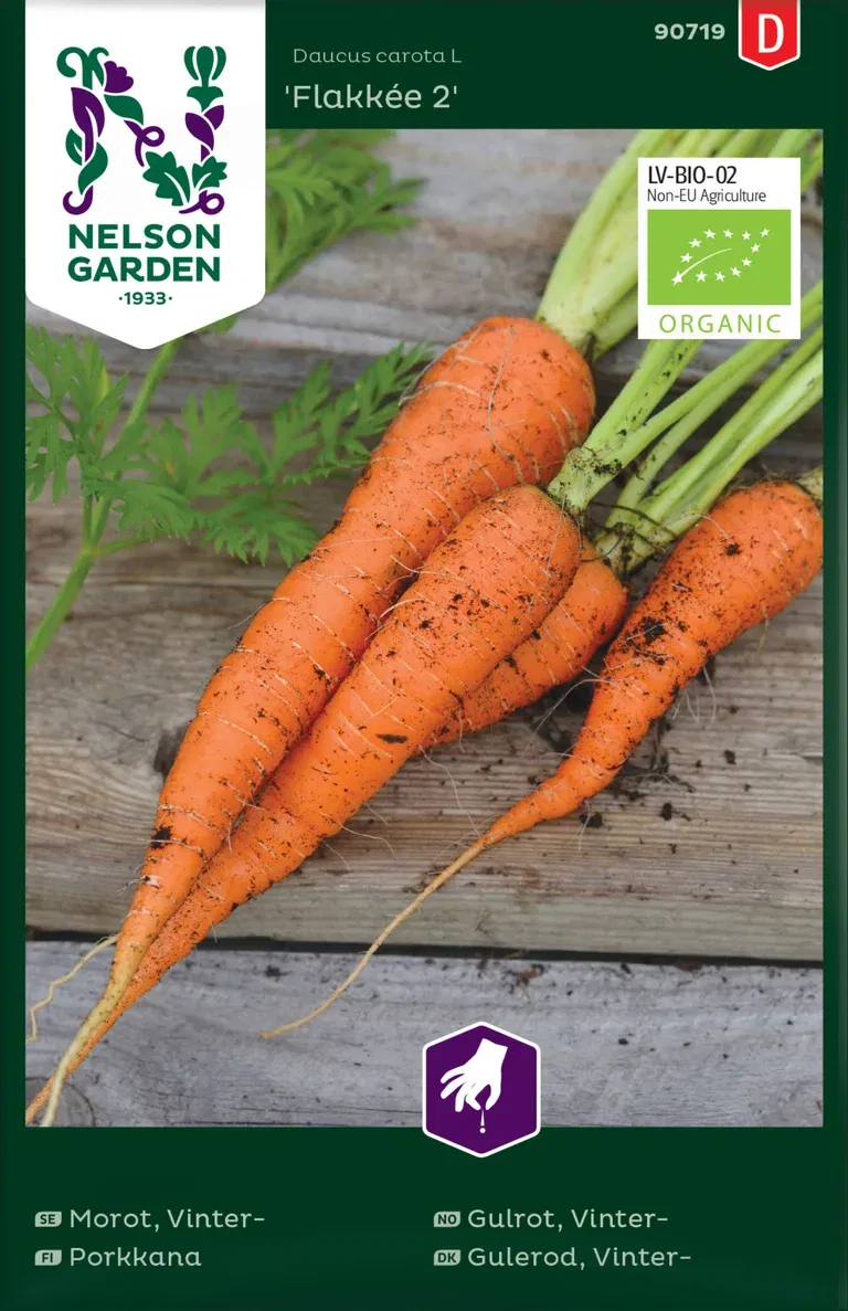 Gulrot 'Flakkée 2' EKO