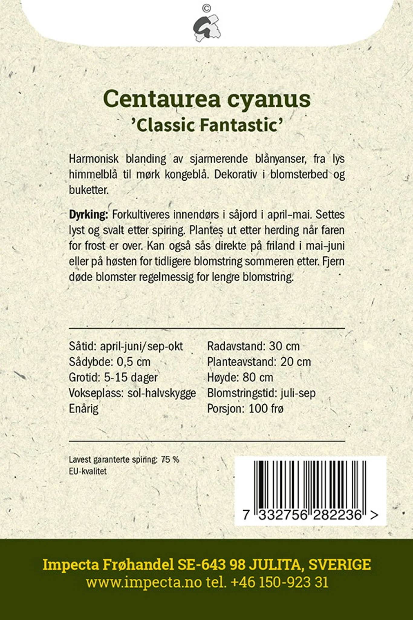 Kornblom 'Classic Fantastic'