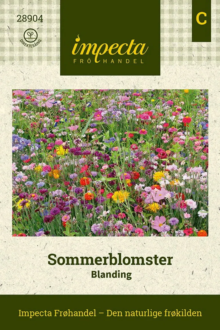 Sommerblomster, blanding