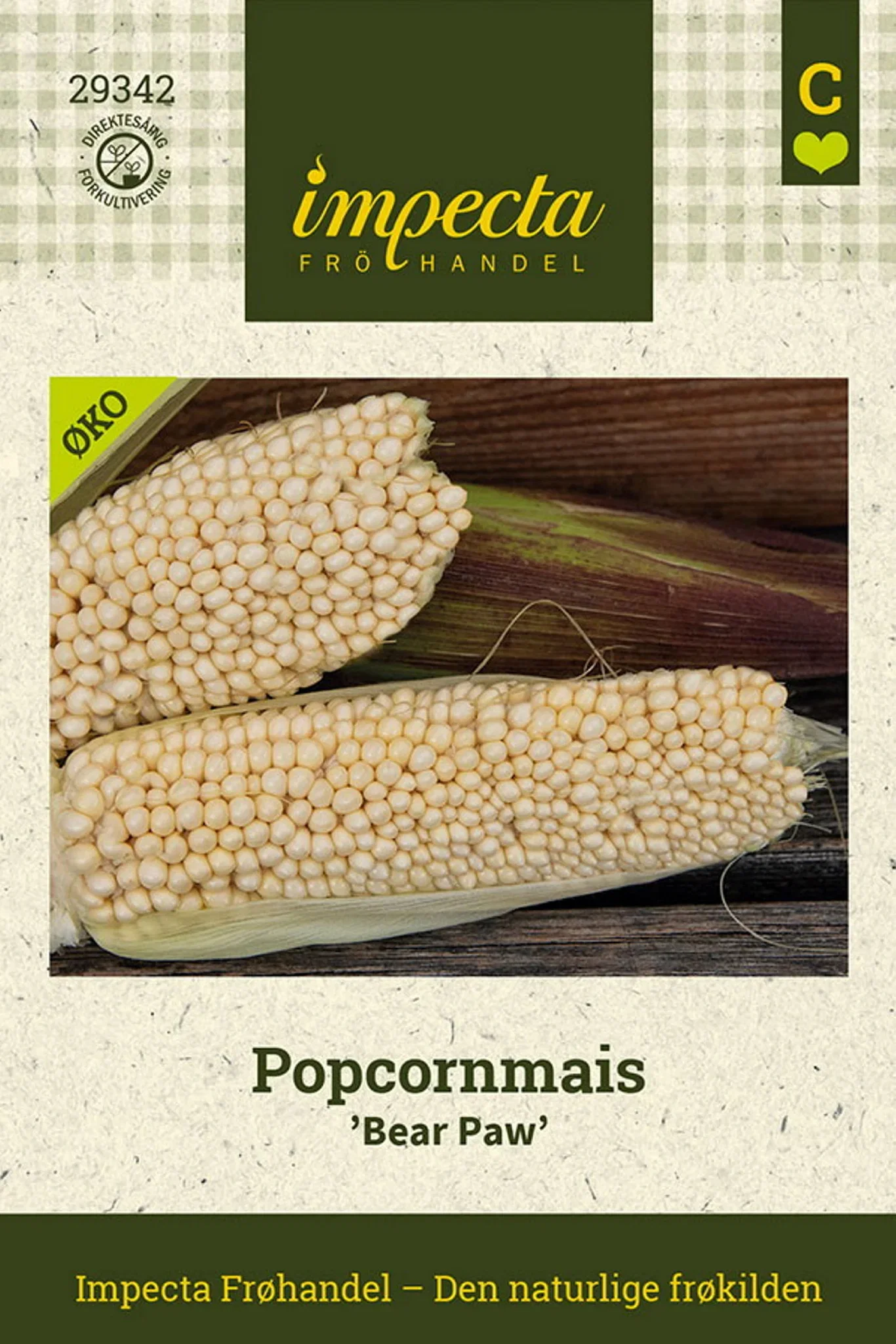 Popcornmais 'Bear Paw'
