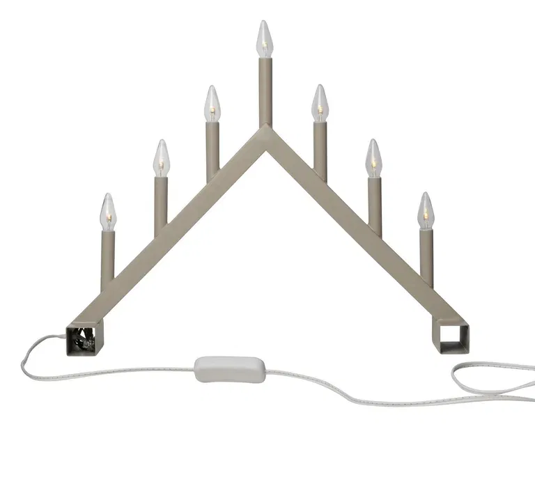 Adventsstake 7-armet