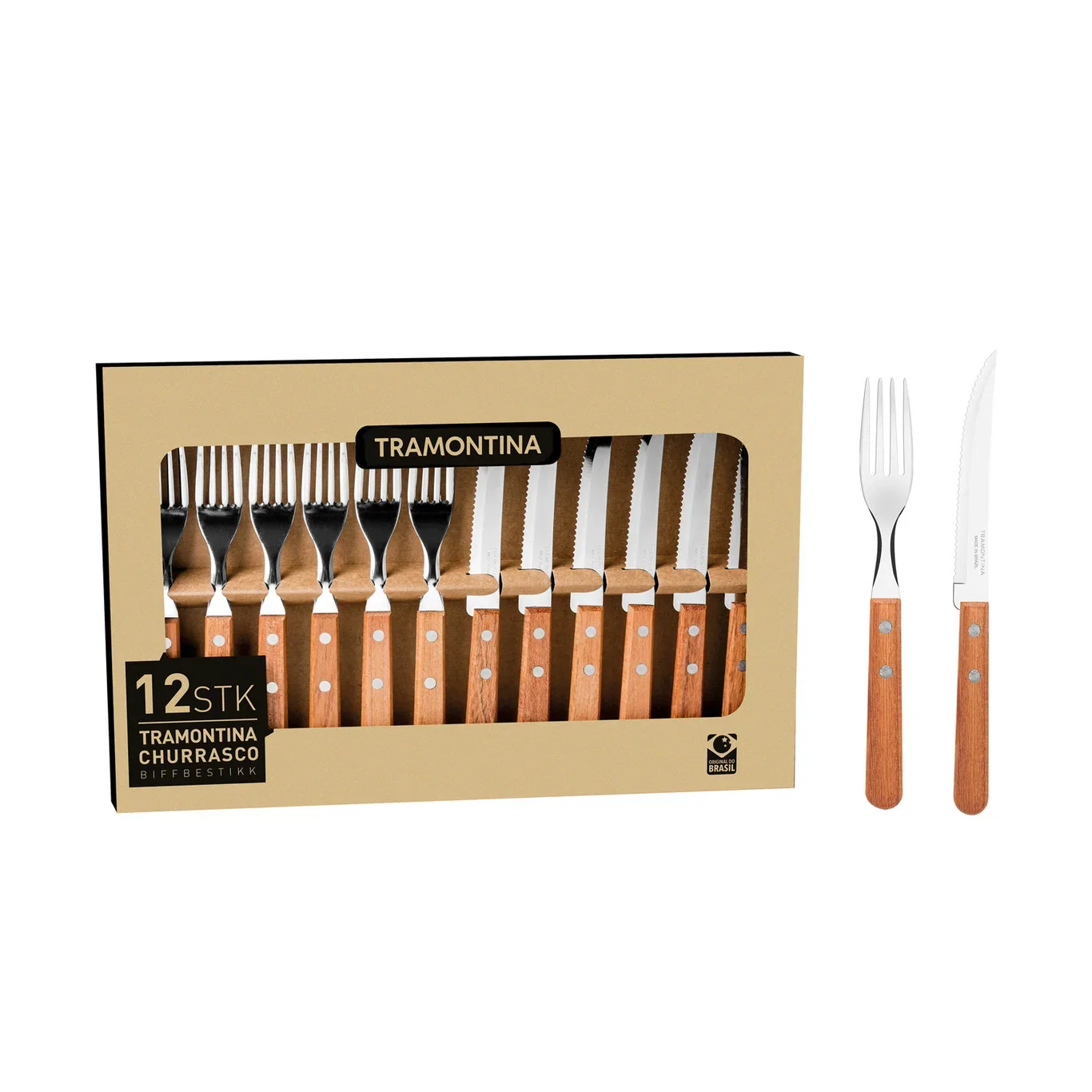 Biffbestikk 12 deler