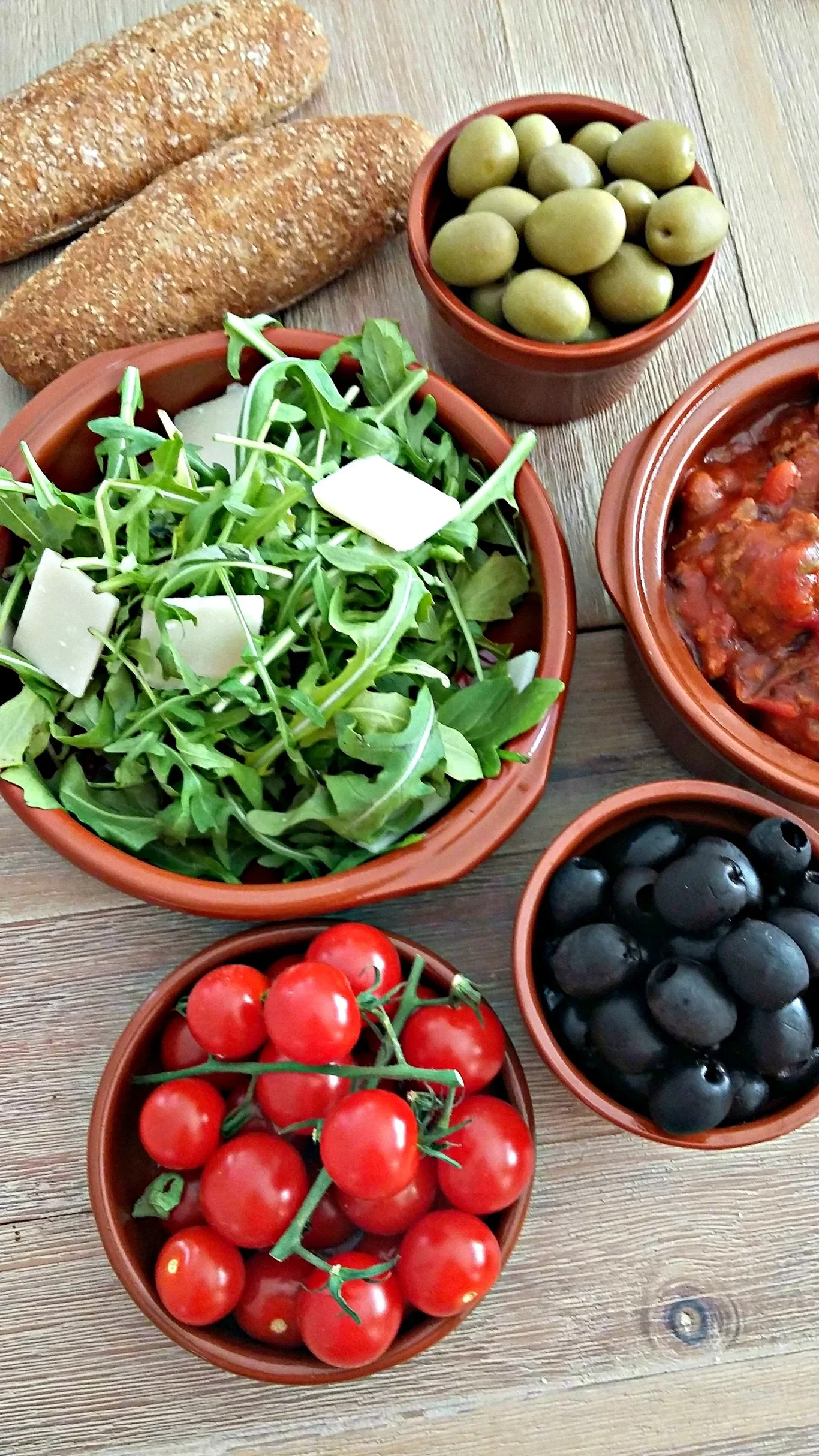 Tapas-skål terrakotta 175 ml