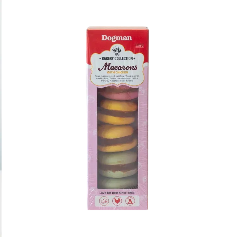 Dogman Makroner med kylling 6p