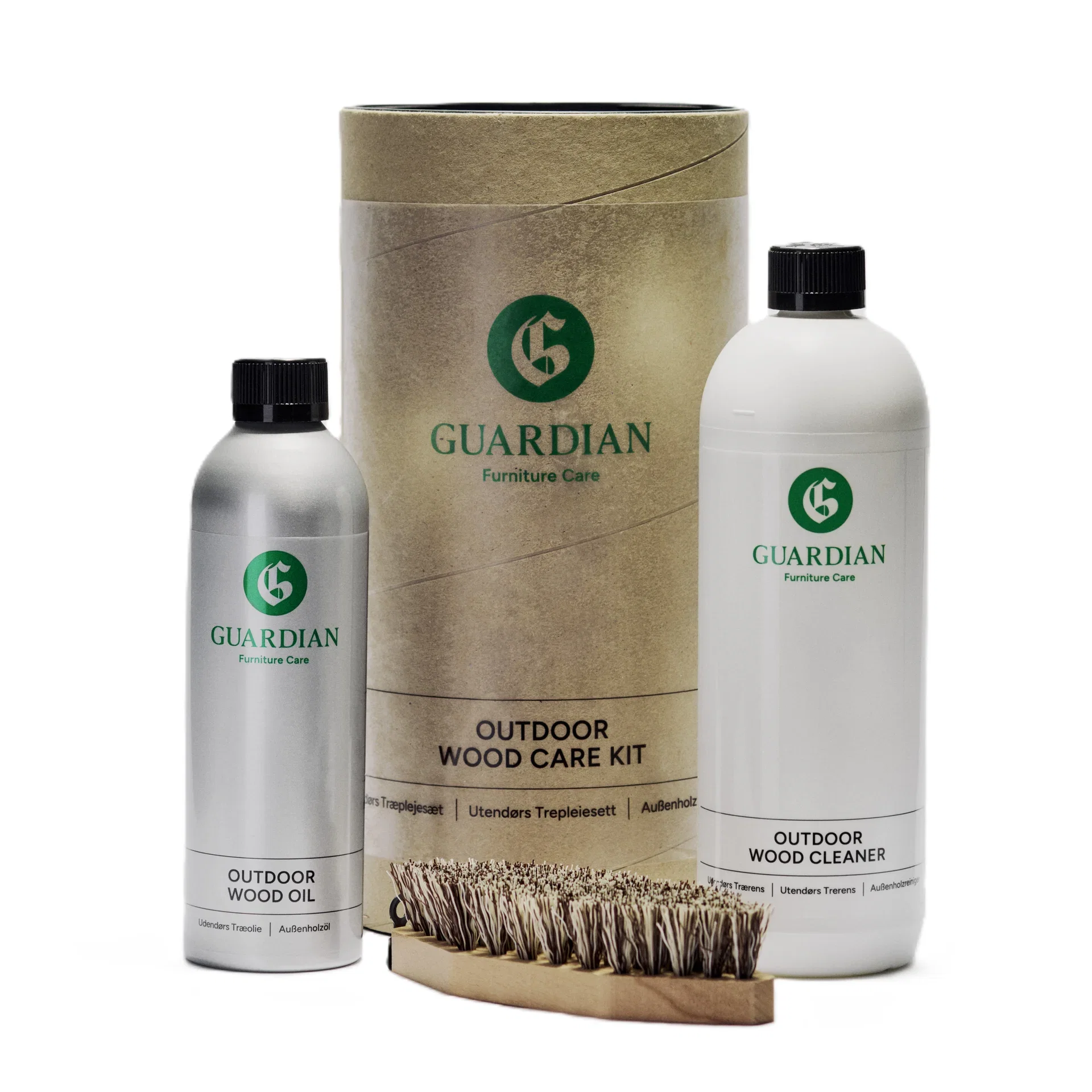 Pleiesett for tremøbler Guardian