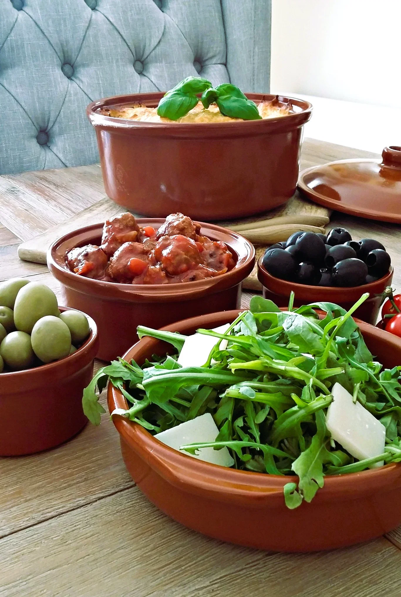 Tapasskål Terrakotta