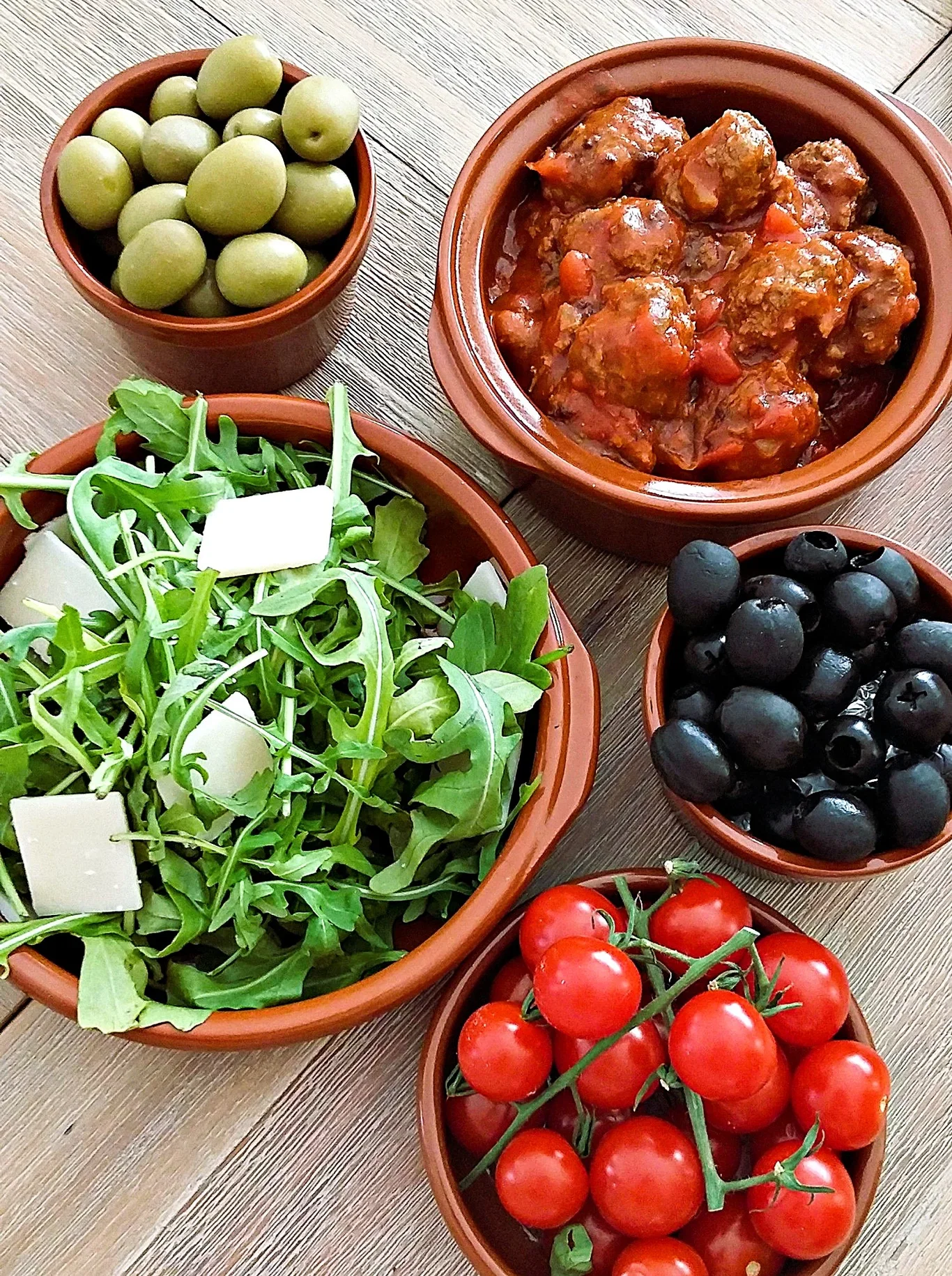 Tapasskål Terrakotta