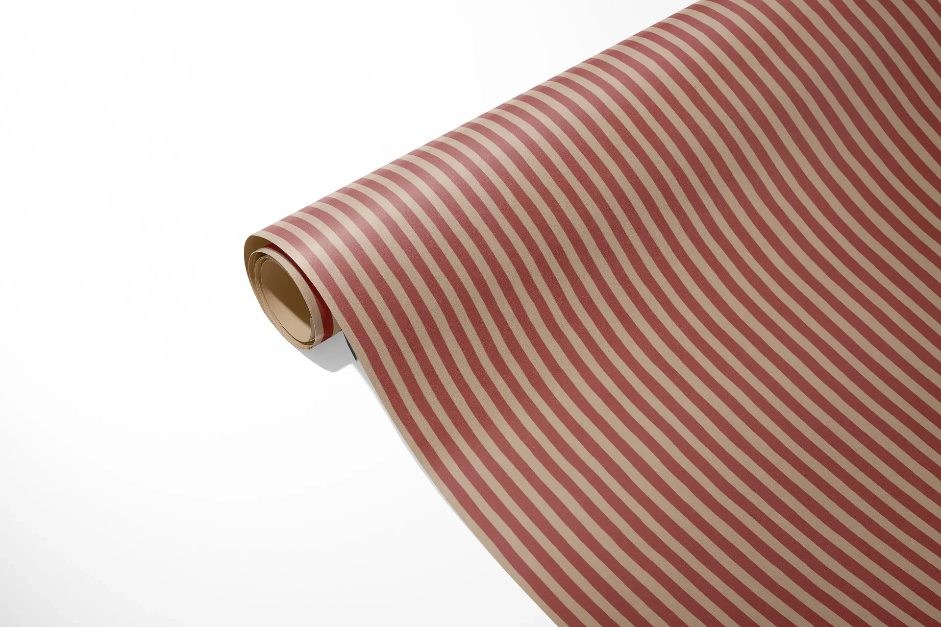 Gavepapir Kraft stripe